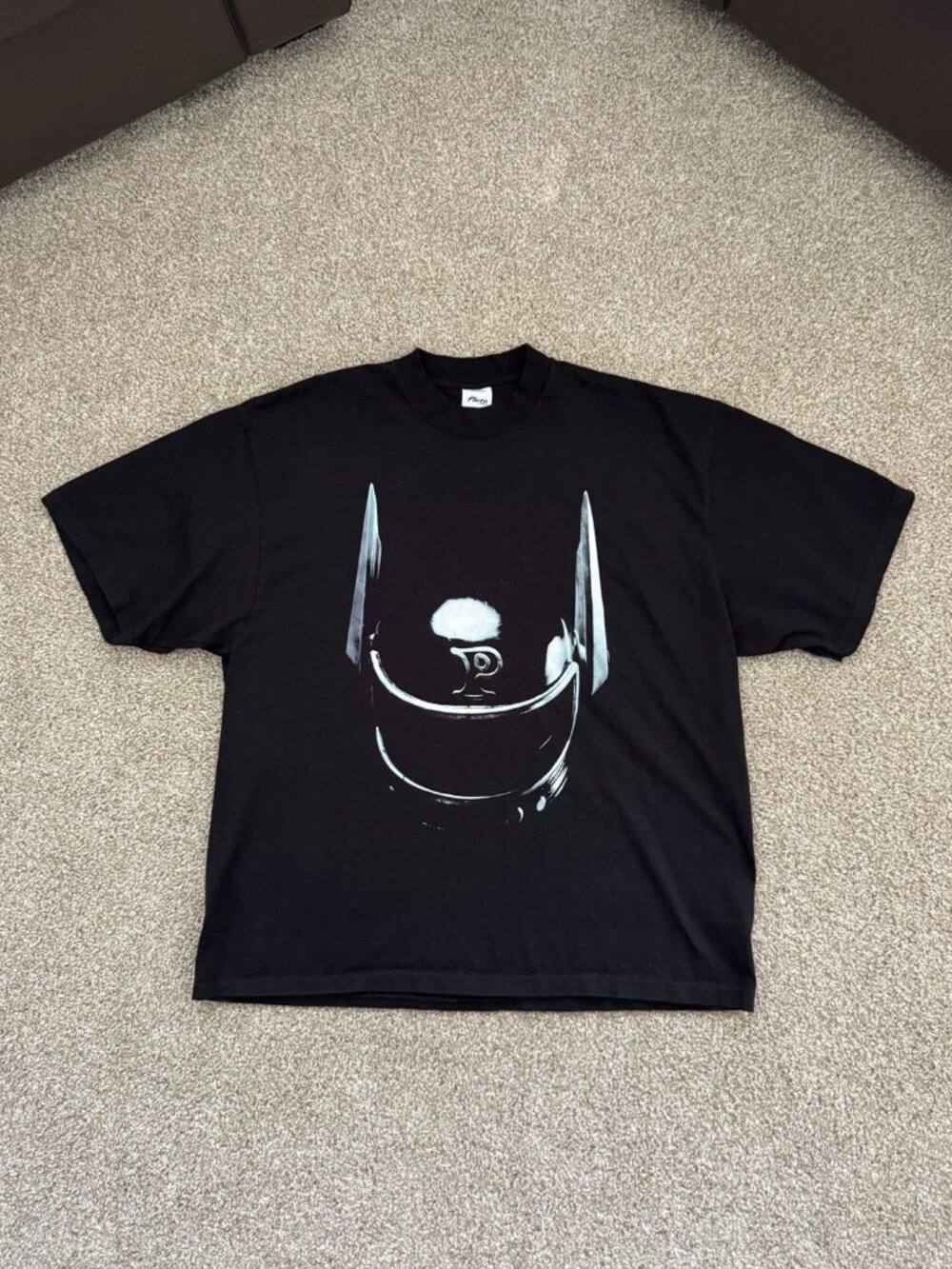 Pluto Golf Premium Boy Pluto "Portrait" T-Shirt Mens XXL Black Streetwear